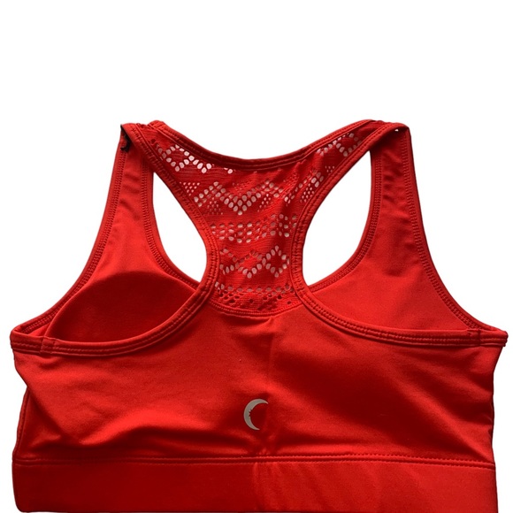 Zyia Red Bomber Bra, size XS - Picture 6 of 7